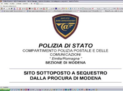 sito sequestrato